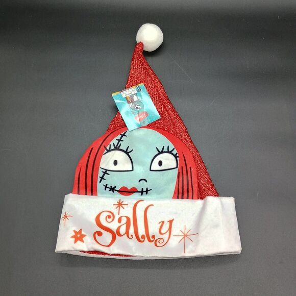 Disney Santa Hat The Nightmare Before Christmas Sally New With Tag - Picture 1 of 15